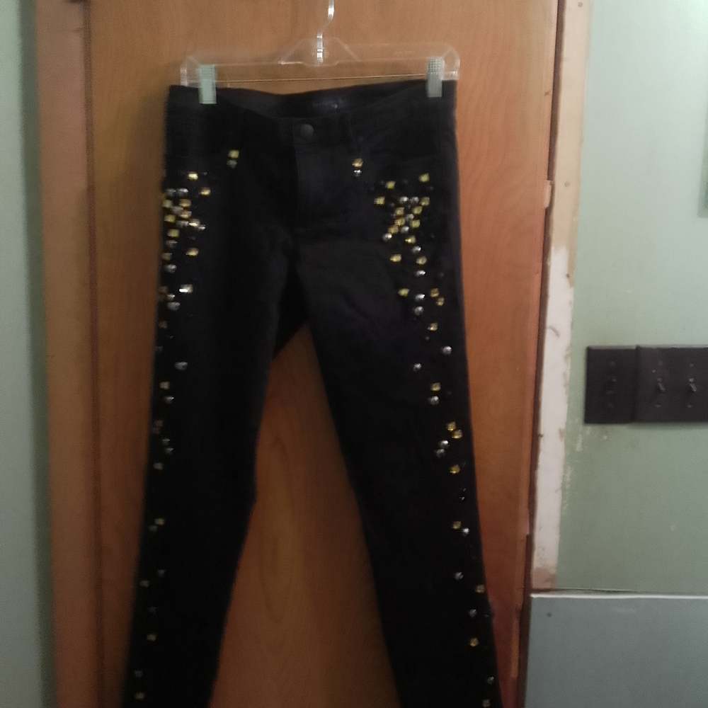 Juicy Couture‎ Charcoal Pants with Silver Logo
